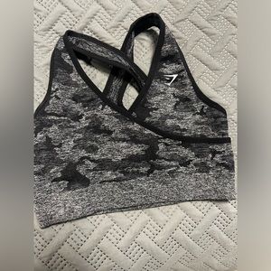 Camo gymshark sports bra